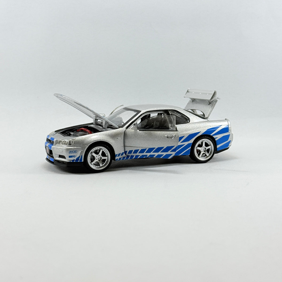 Nissan Skyline GTR Die-Cast Sports Car Model